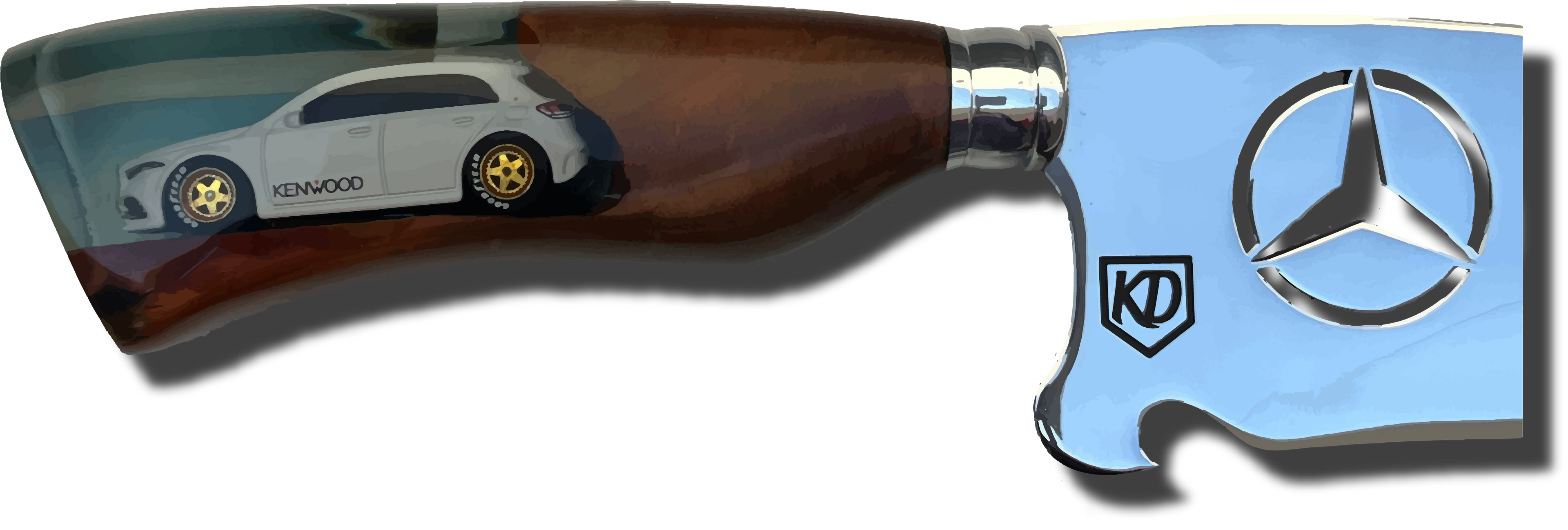 Faca Mercedes-Benz Personalizada